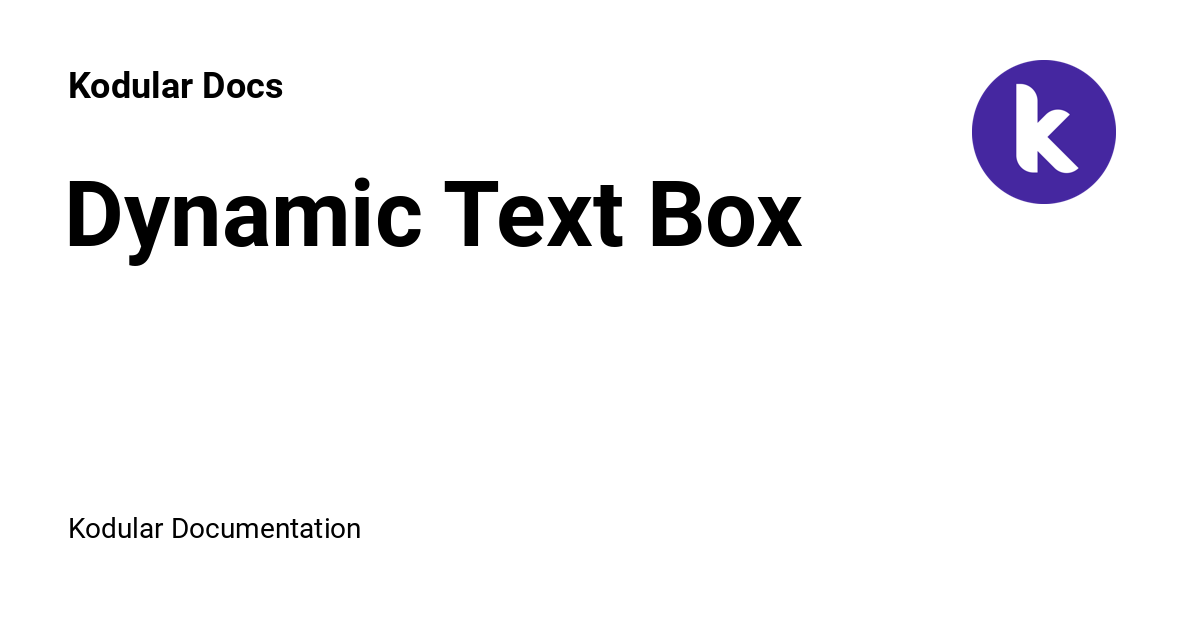 dynamic-text-box-kodular-docs